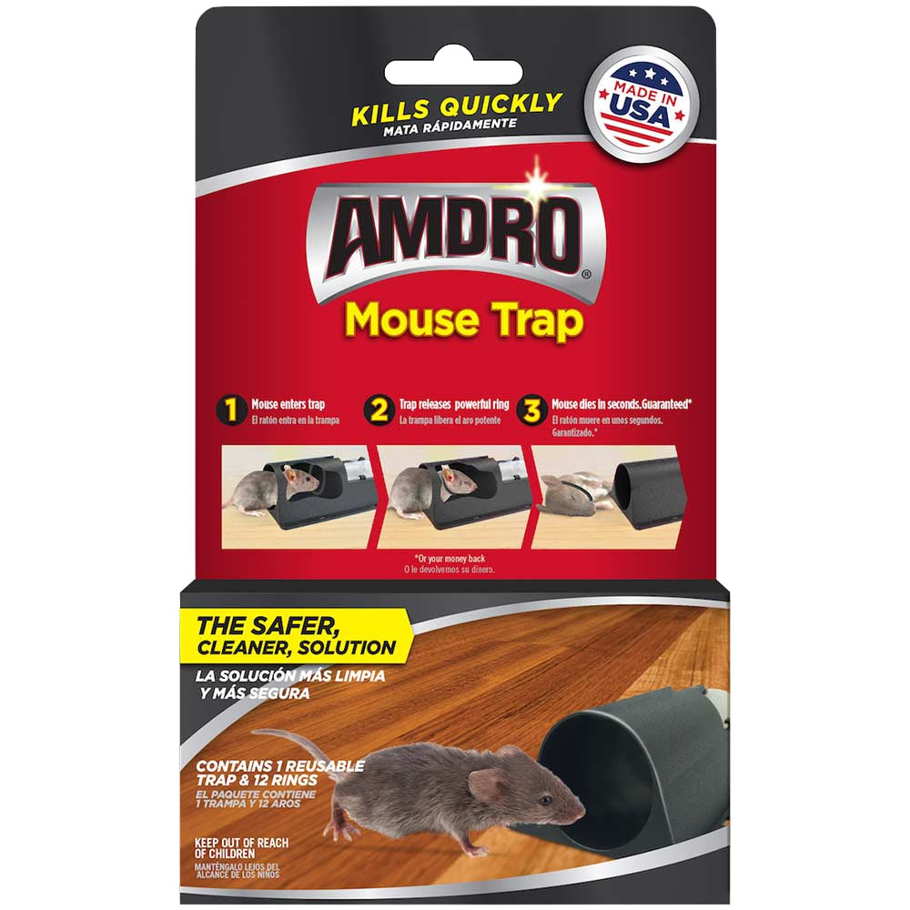 Humane Mouse Trap No Kill,Catch and Release Indoor/Outdoor Mouse Traps for  Mice,Easy to Set,Mouse Catcher Quick Effective Reusable and Suitable for